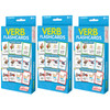 Verb Flashcards, 3 Sets Per Pack, 3 Packs