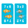 Math War Multiplication Game Cards, 6 Sets