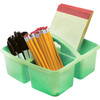 Mint Plastic Storage Caddy, Pack of 6