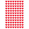Red Hearts superShapes Stickers, 800 Per Pack, 6 Packs Red Hearts superShapes Stickers, 800 Per Pack, 6 Packs