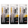 Retractable Craft Gel Pens, 08 Medium Point, Assorted Colors, 3 Per Set, 3 Sets