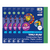 Construction Paper, Heavyweight, Holiday Green, 9" x 12", 50 Sheets Per Pack, 5 Packs