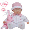 La Baby Soft 11" Baby Doll, Pink with Blanket, Asian