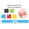 Polka Dots Happy Birthday Slap Bracelets, 10 Per Pack, 6 Packs Polka Dots Happy Birthday Slap Bracelets, 10 Per Pack, 6 Packs