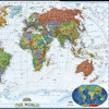 World Decorator Map, Laminated, 46" x 30.5" World Decorator Map, Laminated, 46" x 30.5"