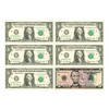 Math Die-Cut Magnets, U.S. Dollars, 12 Per Pack, 6 Packs