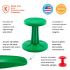 Pre-School Wobble Chair 12", Green