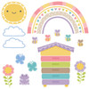 Rainbow Garden Bulletin Board Set Rainbow Garden Bulletin Board Set
