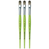 FIT Synthetics Student Brush, Synthetic, Acrylic & Tempera, Filbert, Series 375, Size 12, Pack of 3