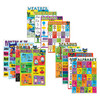 Pete the Cat Early Learning Small Poster Pack, 11" x 15-3/4", Pack of 12