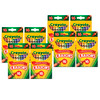 Crayons, Regular Size, 16 Per Box, 8 Boxes