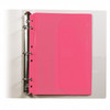Mini Size Binder Pocket, Side Loading, Assorted, Pack of 18 Mini Size Binder Pocket, Side Loading, Assorted, Pack of 18