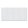 Bulletin Board Art Paper, White Subway Tile, 48" x 50', 1 Roll