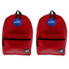 Basic Backpack 16" Burgundy, Pack of 2