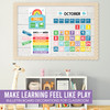 Rainbow Circle Time Bulletin Board Calendar for Classroom Rainbow Circle Time Bulletin Board Calendar for Classroom
