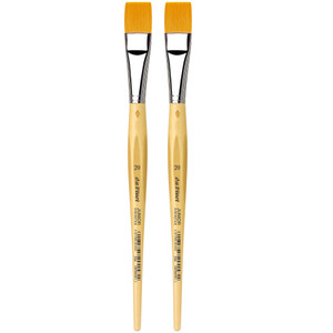 JUNIOR Synthetics Student Brush, Synthetic, Tempera, Round, Series 304, Size 20, Pack of 2 JUNIOR Synthetics Student Brush, Synthetic, Tempera, Round, Series 304, Size 20, Pack of 2