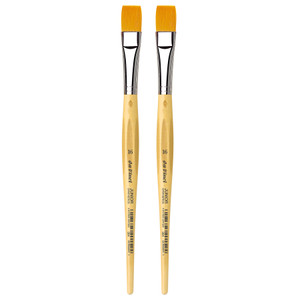 JUNIOR Synthetics Student Brush, Synthetic, Tempera, Round, Series 304, Size 16, Pack of 2 JUNIOR Synthetics Student Brush, Synthetic, Tempera, Round, Series 304, Size 16, Pack of 2