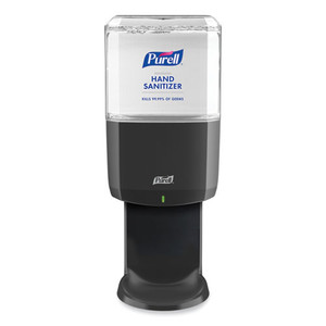 ES6 Touch Free Hand Sanitizer Dispenser, 1,200 mL, 5.25 x 8.56 x 12.13, Graphite ES6 Touch Free Hand Sanitizer Dispenser, 1,200 mL, 5.25 x 8.56 x 12.13, Graphite