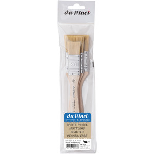 SYNTHETIC Mottler Brush, Natural Hog, Acrylic & Oil, Flat, Series 2429, 3 Brush Set SYNTHETIC Mottler Brush, Natural Hog, Acrylic & Oil, Flat, Series 2429, 3 Brush Set