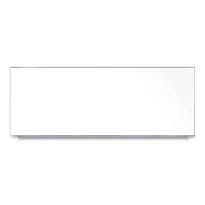Magnetic Porcelain Whiteboard with Aluminum Frame, 144.59" x 60.47", White Surface, Satin Aluminum Frame Magnetic Porcelain Whiteboard with Aluminum Frame, 144.59" x 60.47", White Surface, Satin Aluminum Frame