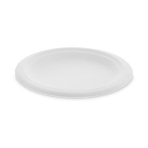 EarthChoice Compostable Fiber-Blend Bagasse Dinnerware, Plate, Sugarcane, 6" dia, Natural, 1,000/Carton EarthChoice Compostable Fiber-Blend Bagasse Dinnerware, Plate, Sugarcane, 6" dia, Natural, 1,000/Carton