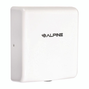 Willow Commercial 120V Automatic Hand Dryer, 3.93 x 11.25 x 12.63, Stainless Steel, White Willow Commercial 120V Automatic Hand Dryer, 3.93 x 11.25 x 12.63, Stainless Steel, White