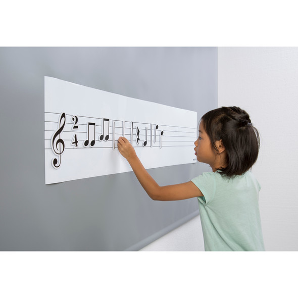 Removable Pentagram Board & Notes Removable Pentagram Board & Notes