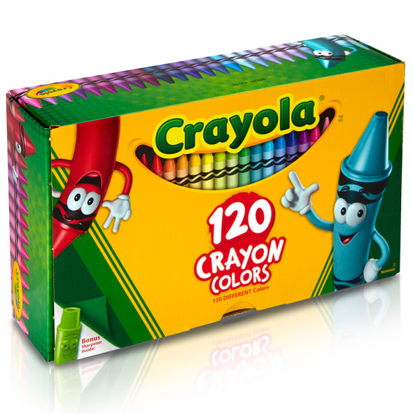 Crayons, Regular Size, 120 Per Box, 2 Boxes Crayons, Regular Size, 120 Per Box, 2 Boxes