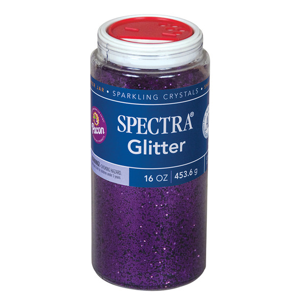 Glitter, Purple, 1 lb. Per Jar, 2 Jars Glitter, Purple, 1 lb. Per Jar, 2 Jars