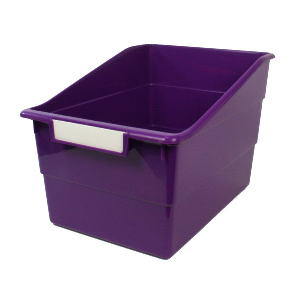 Tattle® Wide Shelf File, Purple, Pack of 3 Tattle® Wide Shelf File, Purple, Pack of 3