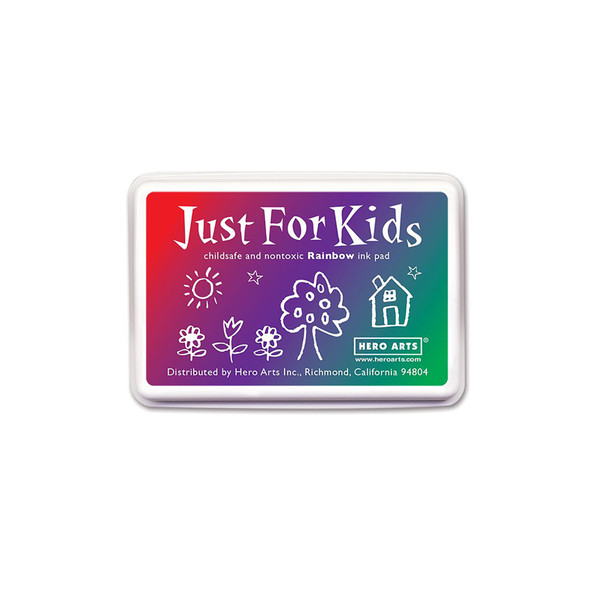 Just for Kids® 3-Color Rainbow Ink Pad, Pack of 6 Just for Kids® 3-Color Rainbow Ink Pad, Pack of 6