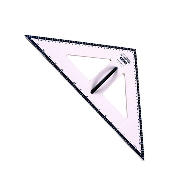 Dry Erase Magnetic Triangle - 45/45/90 Degrees, Pack of 2 Dry Erase Magnetic Triangle - 45/45/90 Degrees, Pack of 2