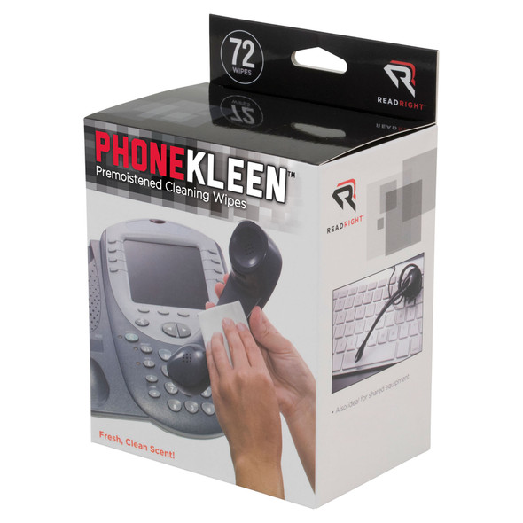 PhoneKleen Wipes, Box of 72