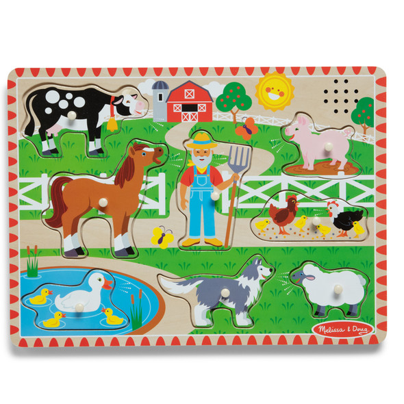 Old MacDonald's Farm Sound Puzzle - 8 Pieces