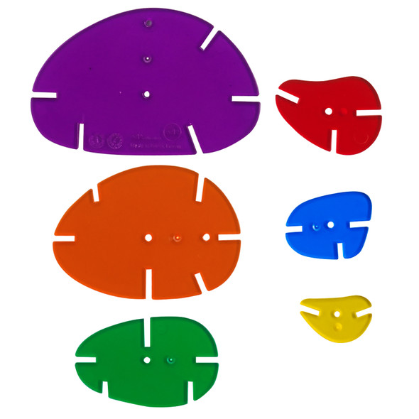 Interlocking Rainbow Pebbles Mini Jar Interlocking Rainbow Pebbles Mini Jar