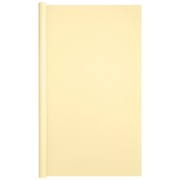 Schoolgirl Style Bulletin Board Paper, 48" x 12', Lemon Drop, 4 Rolls