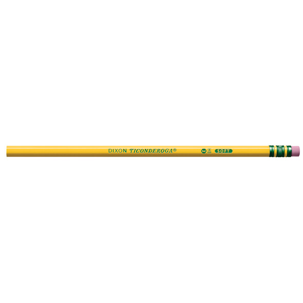 Original Ticonderoga® Pencils, No. 2 Soft, Unsharpened, Box of 72 Original Ticonderoga® Pencils, No. 2 Soft, Unsharpened, Box of 72