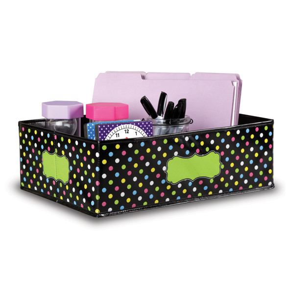 Chalkboard Brights Storage Bin, 16" x 11" x 5", Pack of 2 Chalkboard Brights Storage Bin, 16" x 11" x 5", Pack of 2