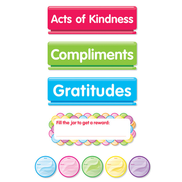 Kindness & Gratitude Jar Bulletin Board Set Kindness & Gratitude Jar Bulletin Board Set