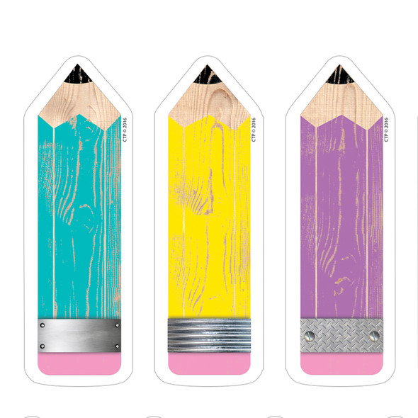 Upcycle Style Pencils 6" Designer Cut-Outs, 108 Per Pack, 3 Packs Upcycle Style Pencils 6" Designer Cut-Outs, 108 Per Pack, 3 Packs