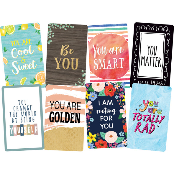 Encouragement Cards, 2-3/16" x 3-1/2", 42 Per Pack, 6 Packs Encouragement Cards, 2-3/16" x 3-1/2", 42 Per Pack, 6 Packs