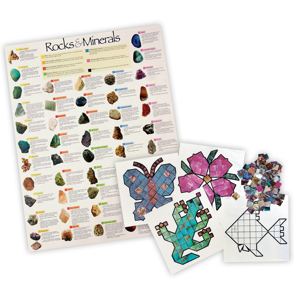 Mineral Mosaics Poster & Artwork Set, Pack of 2500