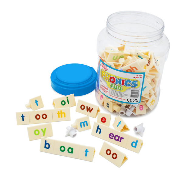 Phonics Tri-Blocks Tub, 90 Pieces Phonics Tri-Blocks Tub, 90 Pieces