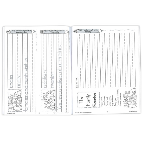 Daily Handwriting Practice Book: Traditional Manuscript