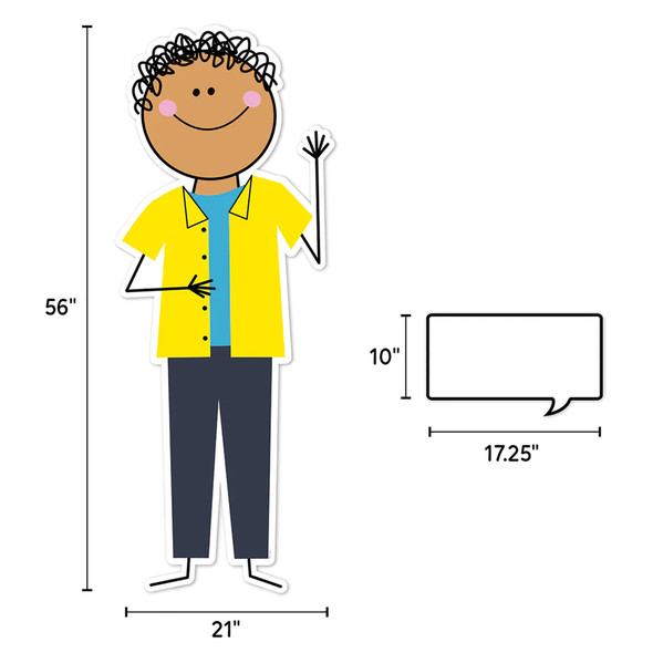 Jumbo Jessie Stick Kid Banner