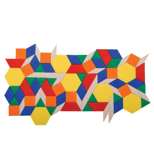 Pattern Blocks - Plastic - Set of 250 Pattern Blocks - Plastic - Set of 250