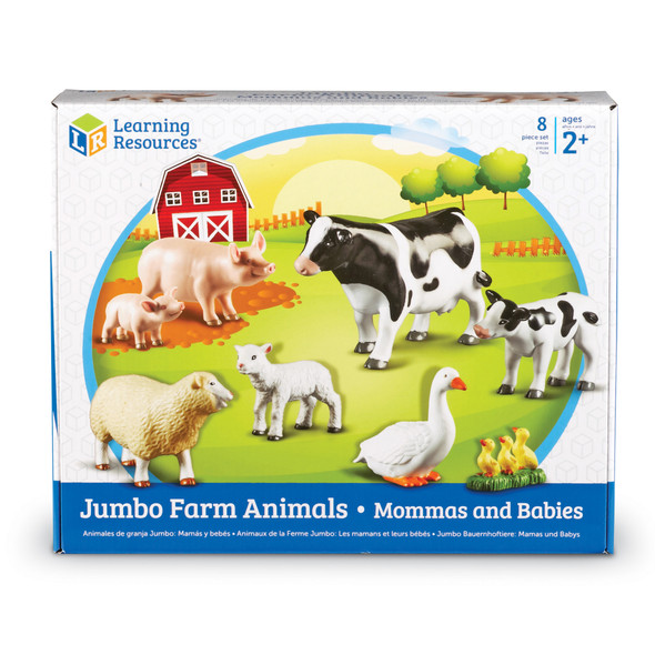 Jumbo Farm Animals: Mommas And Babies Jumbo Farm Animals: Mommas And Babies