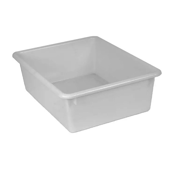 Double Stowaway® Tray with Lid, White Double Stowaway® Tray with Lid, White