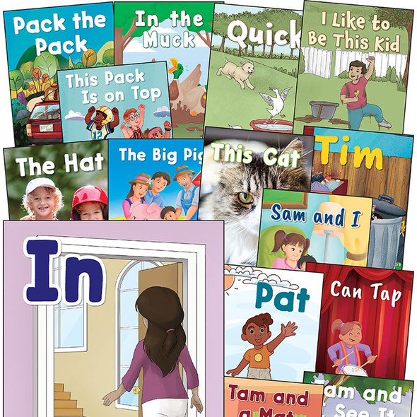 Decodable Books: Read & Succeed, Grade PreK-K, Set 1 Decodable Books: Read & Succeed, Grade PreK-K, Set 1