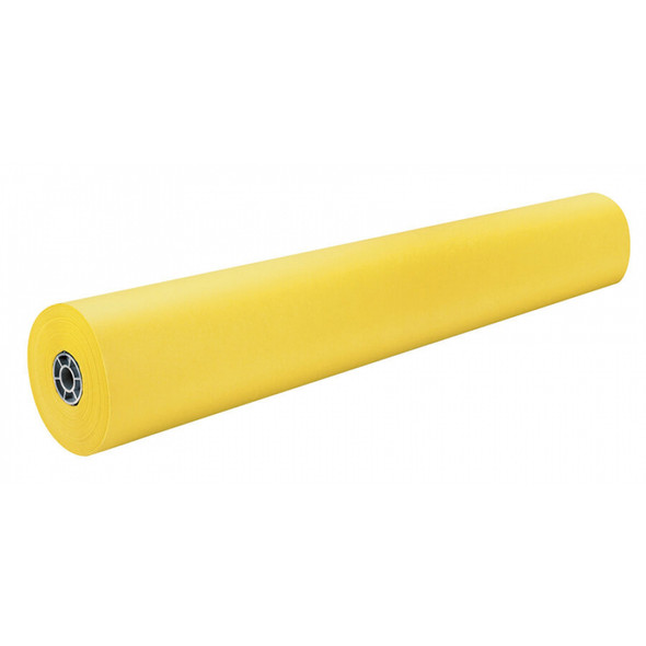 Colored Kraft Duo-Finish® Paper, Canary, 36" x 1000', 1 Roll